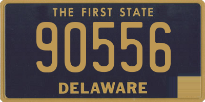 DE license plate 90556