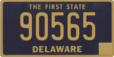 DE license plate 90565