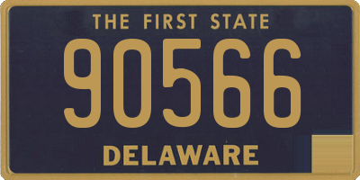 DE license plate 90566