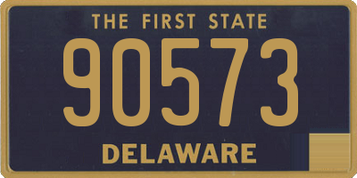 DE license plate 90573