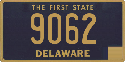 DE license plate 9062