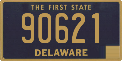 DE license plate 90621