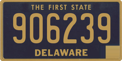 DE license plate 906239