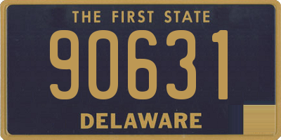 DE license plate 90631