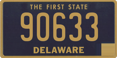 DE license plate 90633