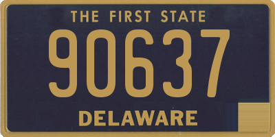 DE license plate 90637