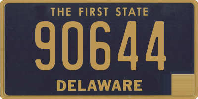 DE license plate 90644