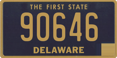 DE license plate 90646