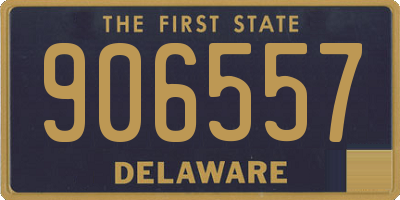 DE license plate 906557