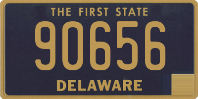 DE license plate 90656