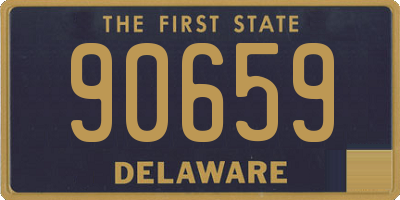 DE license plate 90659