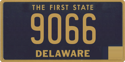 DE license plate 9066