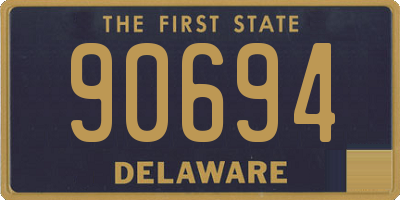 DE license plate 90694