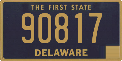 DE license plate 90817