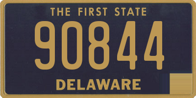 DE license plate 90844