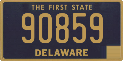 DE license plate 90859