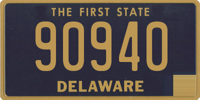 DE license plate 90940