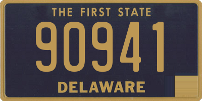 DE license plate 90941