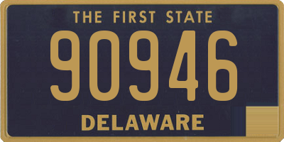 DE license plate 90946