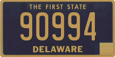 DE license plate 90994