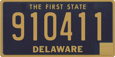 DE license plate 910411