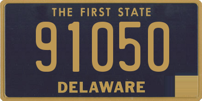 DE license plate 91050