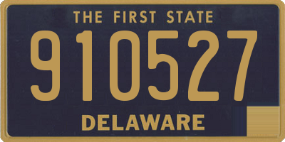 DE license plate 910527