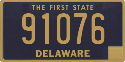 DE license plate 91076