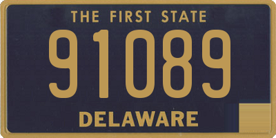 DE license plate 91089