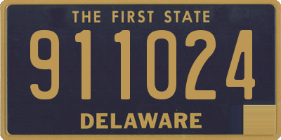 DE license plate 911024
