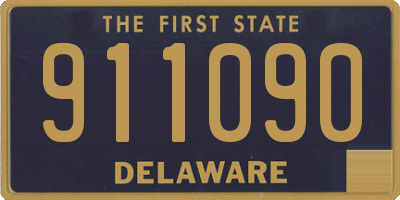 DE license plate 911090