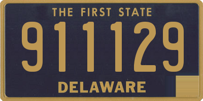 DE license plate 911129