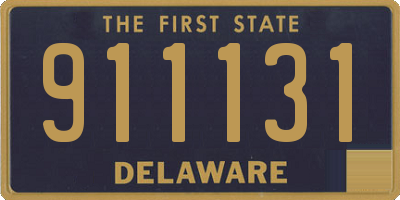 DE license plate 911131
