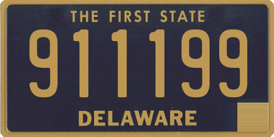DE license plate 911199