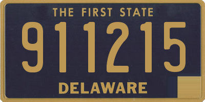 DE license plate 911215