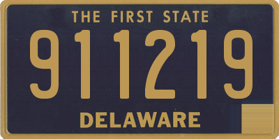 DE license plate 911219