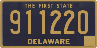 DE license plate 911220