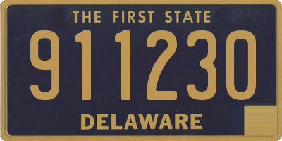 DE license plate 911230