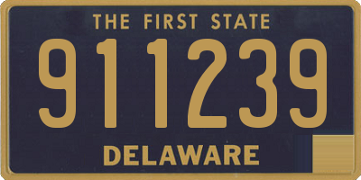 DE license plate 911239