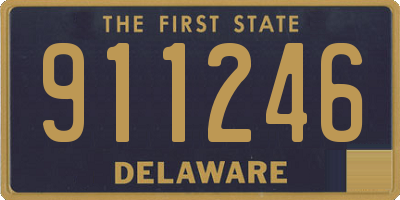DE license plate 911246