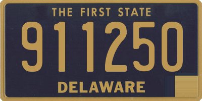 DE license plate 911250