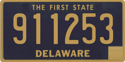 DE license plate 911253