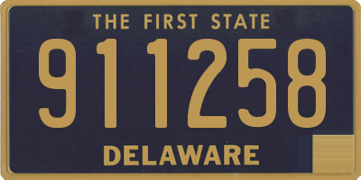 DE license plate 911258