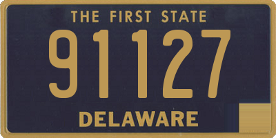 DE license plate 91127