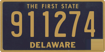 DE license plate 911274