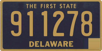 DE license plate 911278