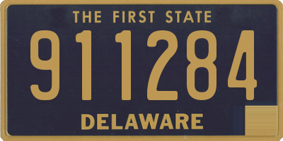 DE license plate 911284