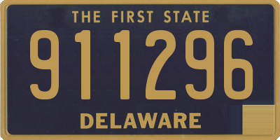 DE license plate 911296