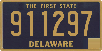 DE license plate 911297