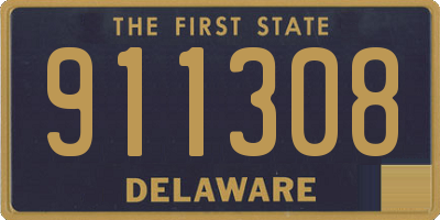 DE license plate 911308